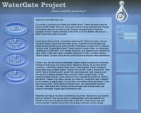 WaterGate - design